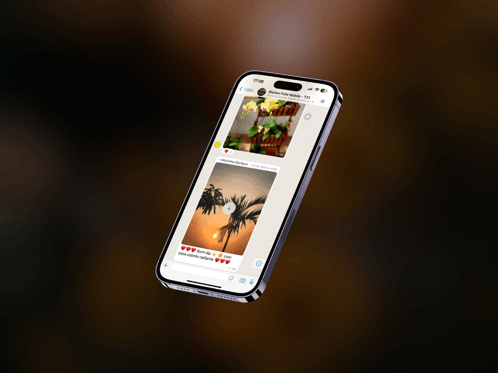 Grupo de Alunos no Whatsapp